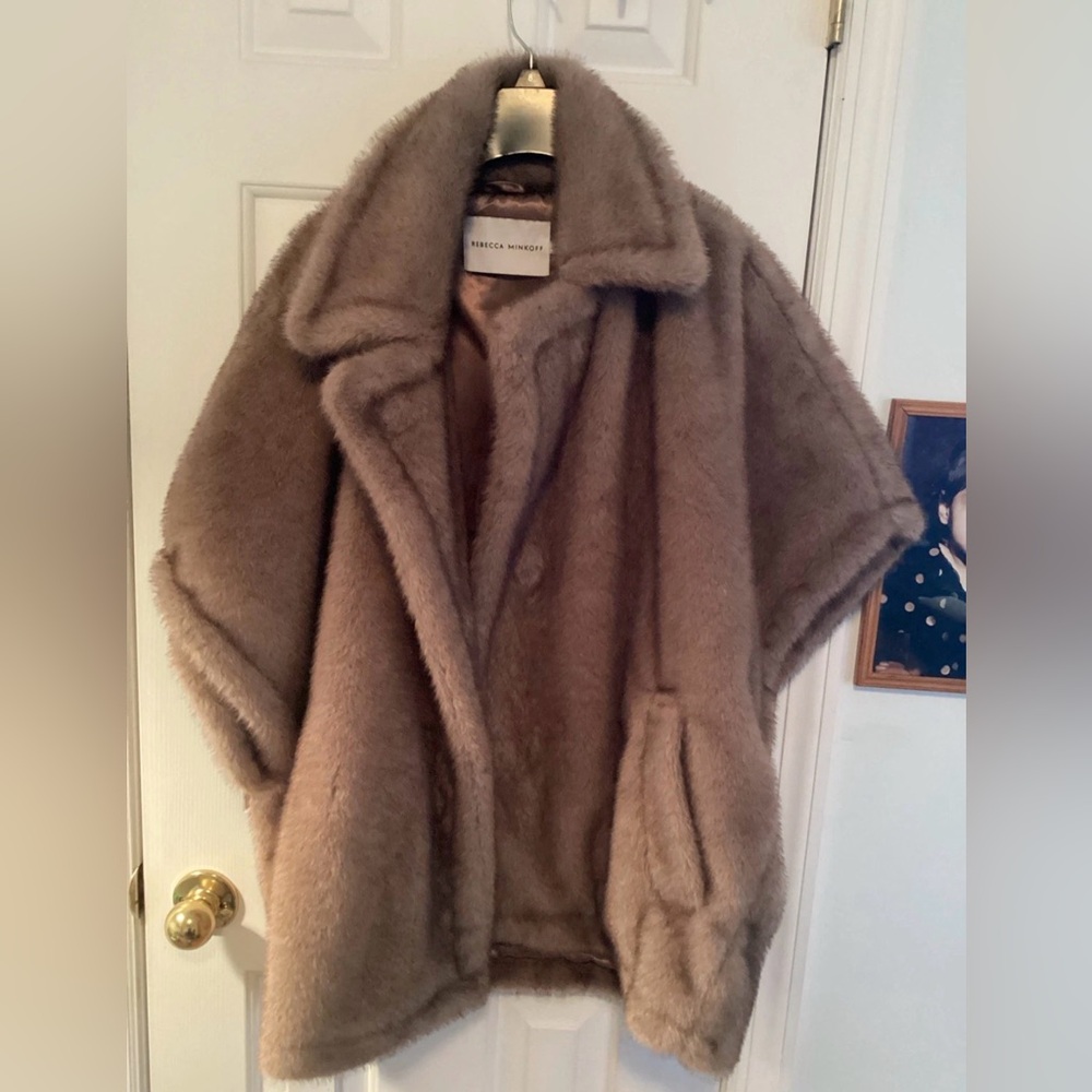 Rebecca Minkoff fur vest